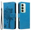 For Xiaomi Redmi 15 5G (Global) (169mm) Phone Case with Stand Cat Tree Pattern Leather Wallet Mobile Cover