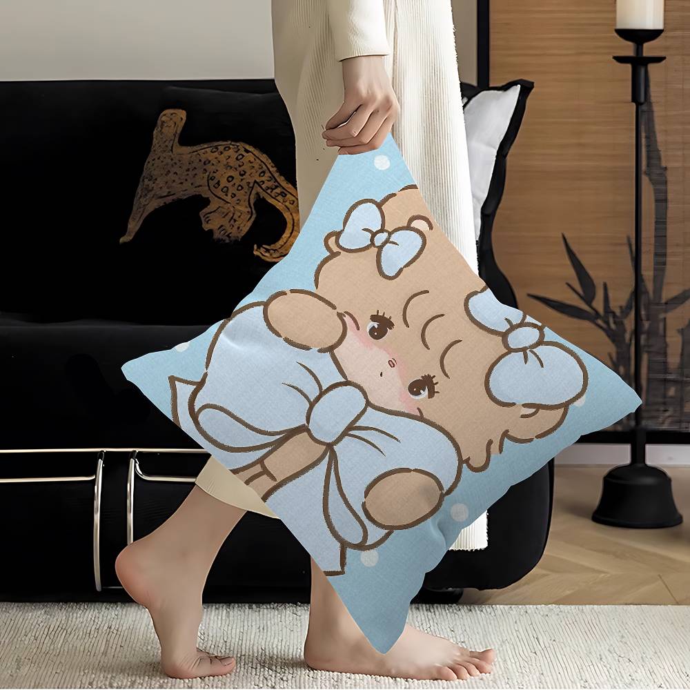 Cute M-Mikko I-Illustrations Pillowcase Toon Gift Cushion Cover Bedroom Home Sofa Chair Seat Decor Pillow Case