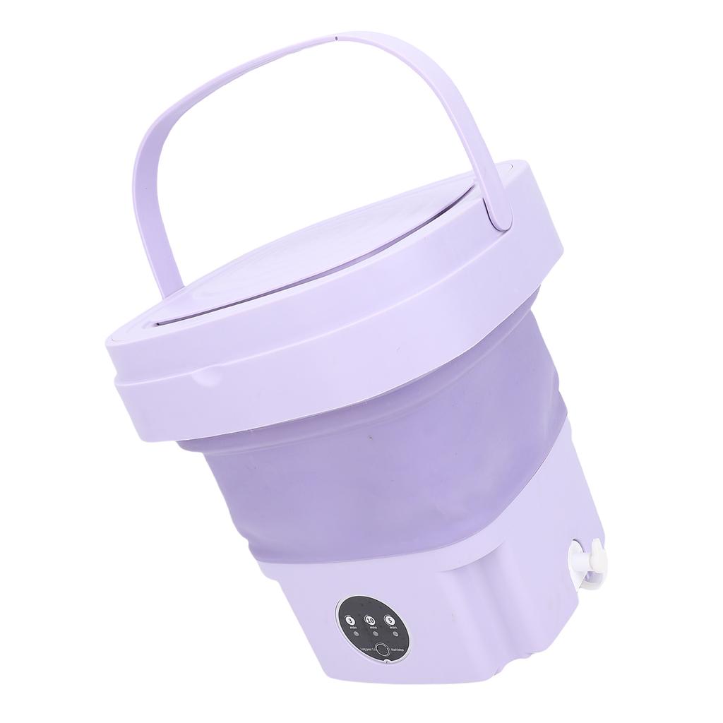 11L Portable Washing Machine Automatic Soft Spin Dry Portable Deep Cleaning Washing Machine for Apartment Dorm Hotel EU