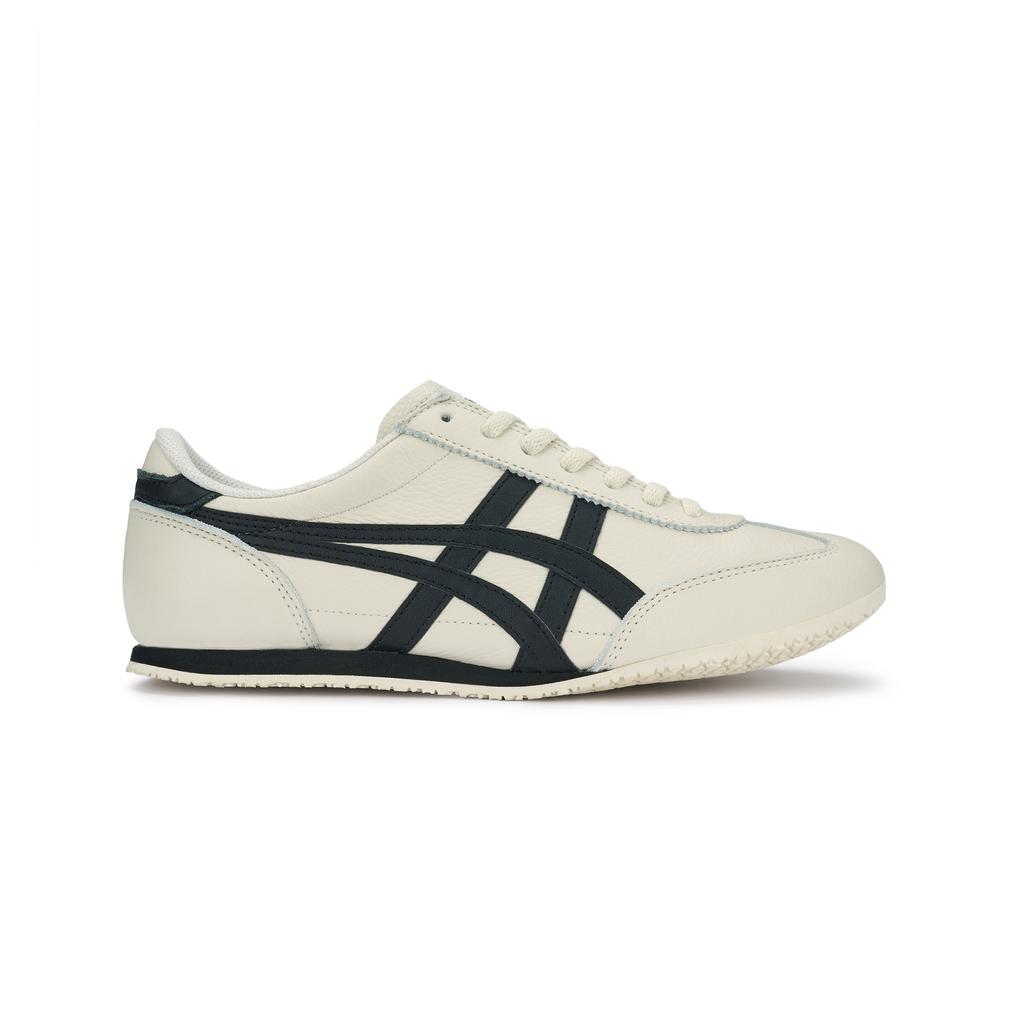ONITSUKA TIGER Machu Racer Bequeme Weiche Niedrig geschnittene Trainingsschuhe Unisex Sneaker Beige Schwarz 1183B770-200
