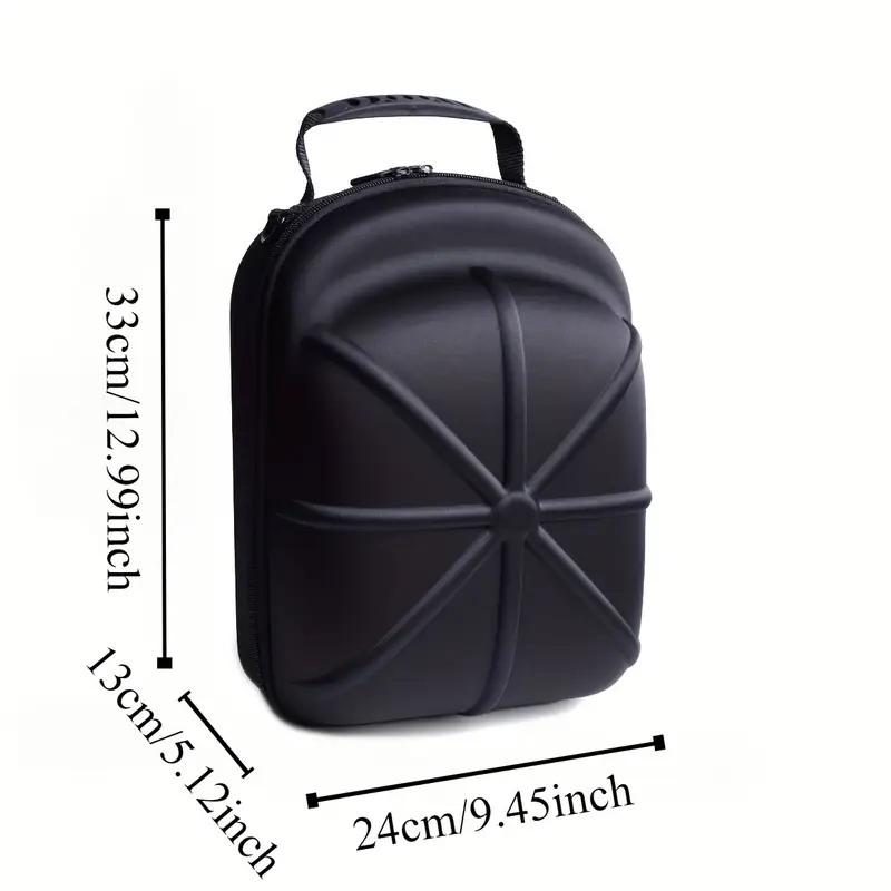 Baseball Hat Travel Bag Baseball Cap Travel Case Storage Carrier Box Display Bag Eva Baseball Cap Carrying Bag