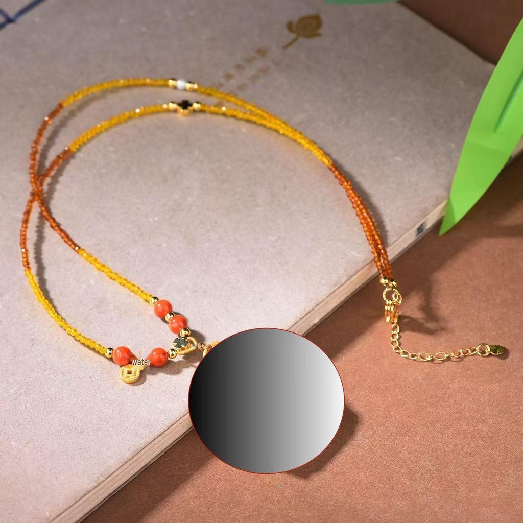 Tibetan Incense Pendant: Ash Medicine Mud Zhakiram Rope, Modern Chinese Style, Elegant Bestie Gift