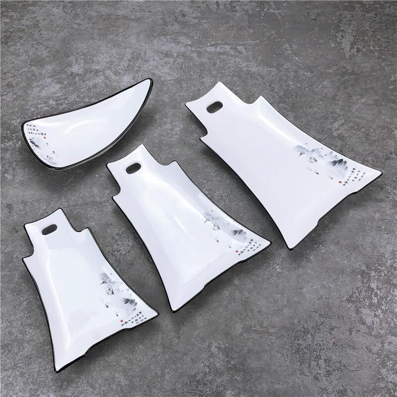 Pure White Ceramic Dinner Plate