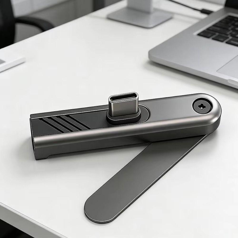 Fast Power Delivery USB C Adapter Rotating 360 Bracket Charging Adapter For Tablets