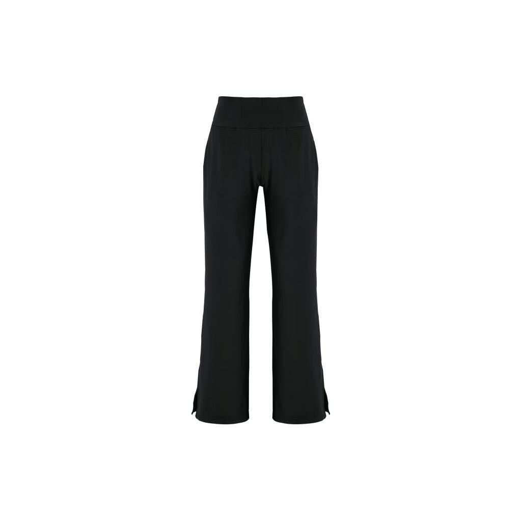 Under Armour Meridian Solid High-Waisted Casual Pants Women Black 1383620-001 L