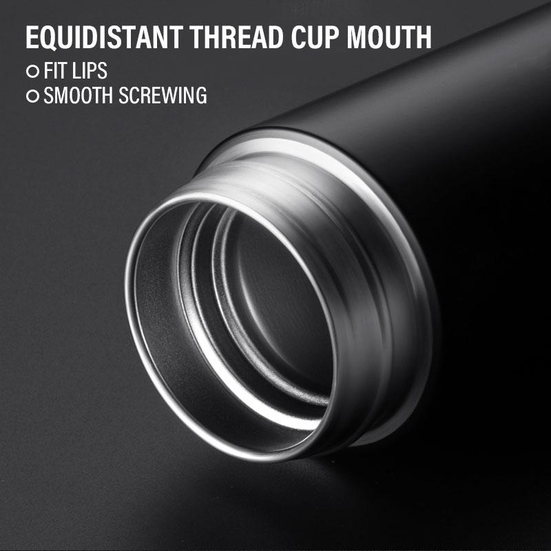 Car Smart Thermos Bottle With Temperature Display Coffee Cup For Mercedes Benz AMG A C E GLC GLA GLE GLB Class W177 W205 W212 W213 X253 X156 W166 X247