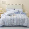 Hongdou Floral Rabbit Double Gauze 4-Piece Bedding Set
