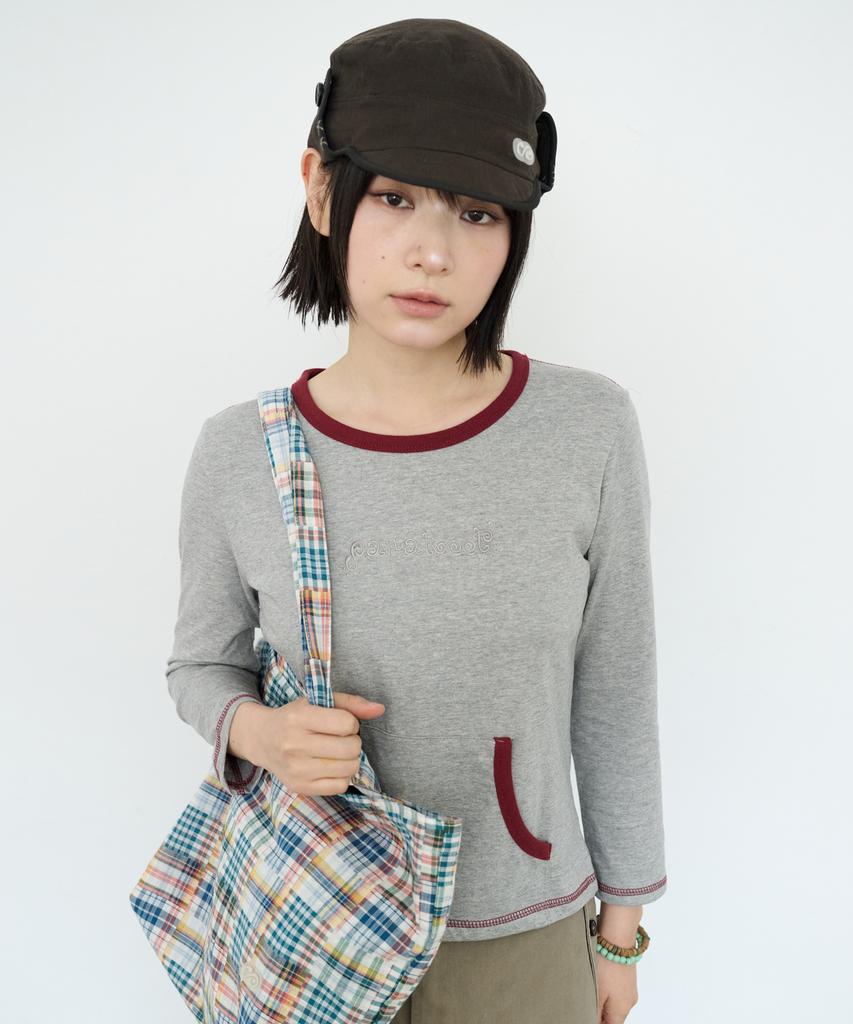 PARAKEET Patch Pocket Capri Sleeve (Melange Grey)