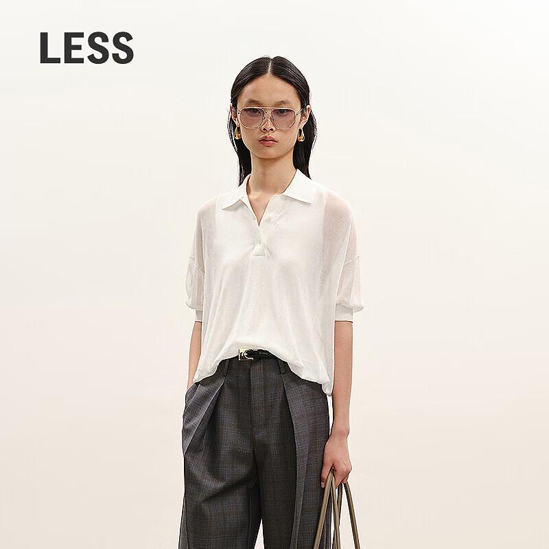 

Women s Slim Fit Polo Collar Knit Top M