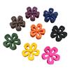 7cm Frosted Flower Claw Hair Clip - Five-Petal Candy Color Updo Accessory