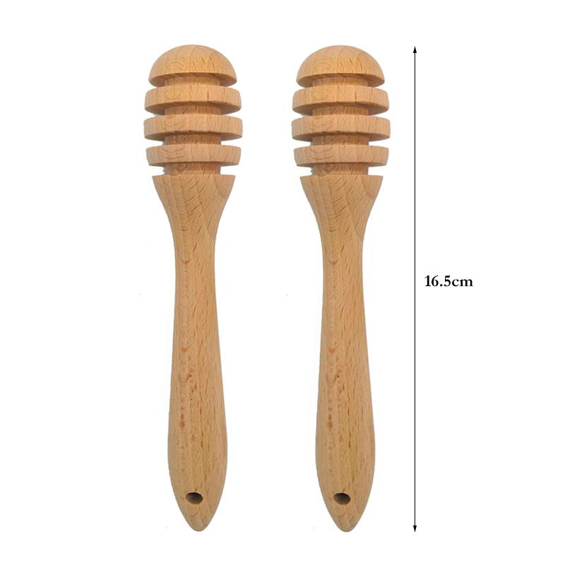 2 Buc. Lingură de Miere Lingură de Miere din Lemn Dipper pentru Miere Server pentru Sirop de Miere Băț Lung pentru Miere Amestecător Accesorii de Bucătărie