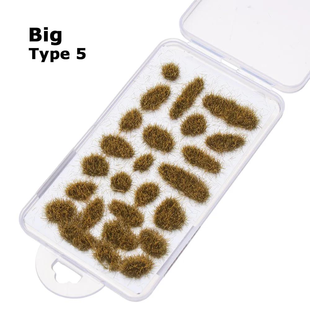 Irregular Grass Tufts Artificial Flower Cluster Simulation Wargaming Scenery Sand Table Layout DIY Accessories Modeling Material