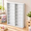 Freestanding Bead Storage Rack Compact with Transparent Front Rails for Desktop,