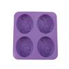 Vier Seifenform Schmetterling Niedliche Blume DIY Handgemachte Seife Silikonform