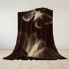 Retro Butterfly Flannel Blanket Warm Soft Halloween Christmas Couch Warm Cozy Decorative Decor Gift For All Season
