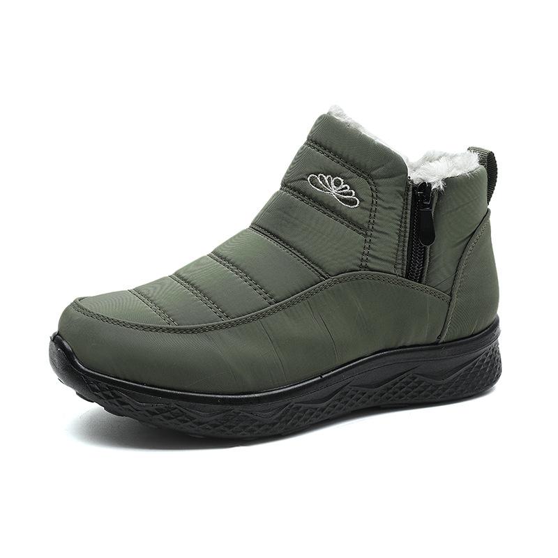 Winter Women's Snow Boots with Plush Lining Warm High-Top Outdoor Sports Hiking Shoes Casual Shoes