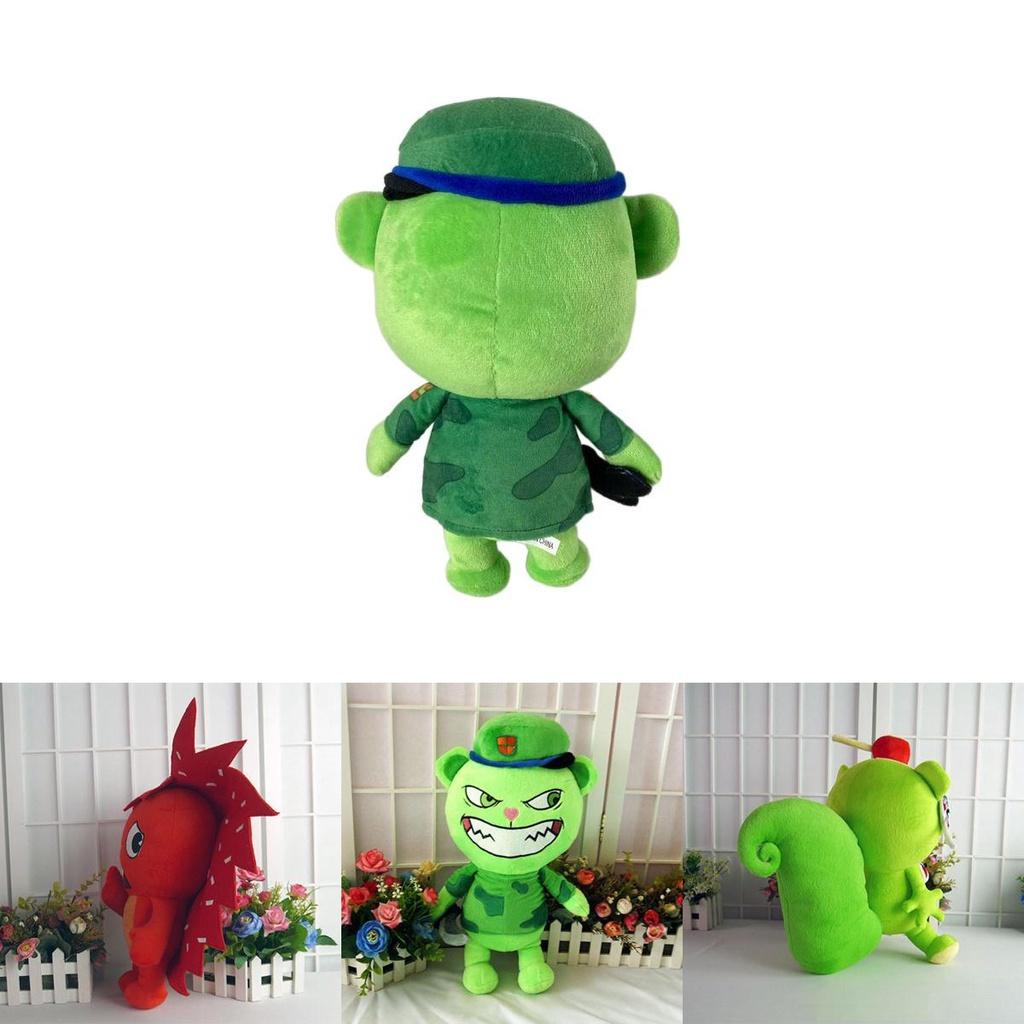 Adorable Happy Tree Friends Flippy Plush Stuffed Toy For Cuddly Comfort And Fun