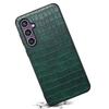 For Samsung Galaxy S25 Case Crocodile Texture Design Leather Slim Back Cover