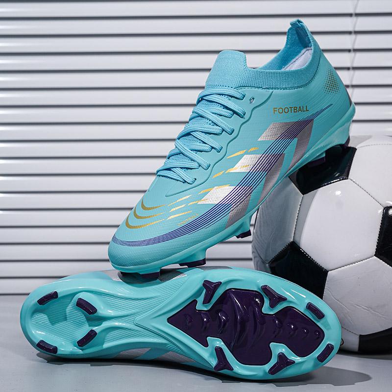 Mens Football Shoes New Ultralight Training Anti Slip Five-a-side Soccer Shoes  New Futsal Court Football Boot for Men
