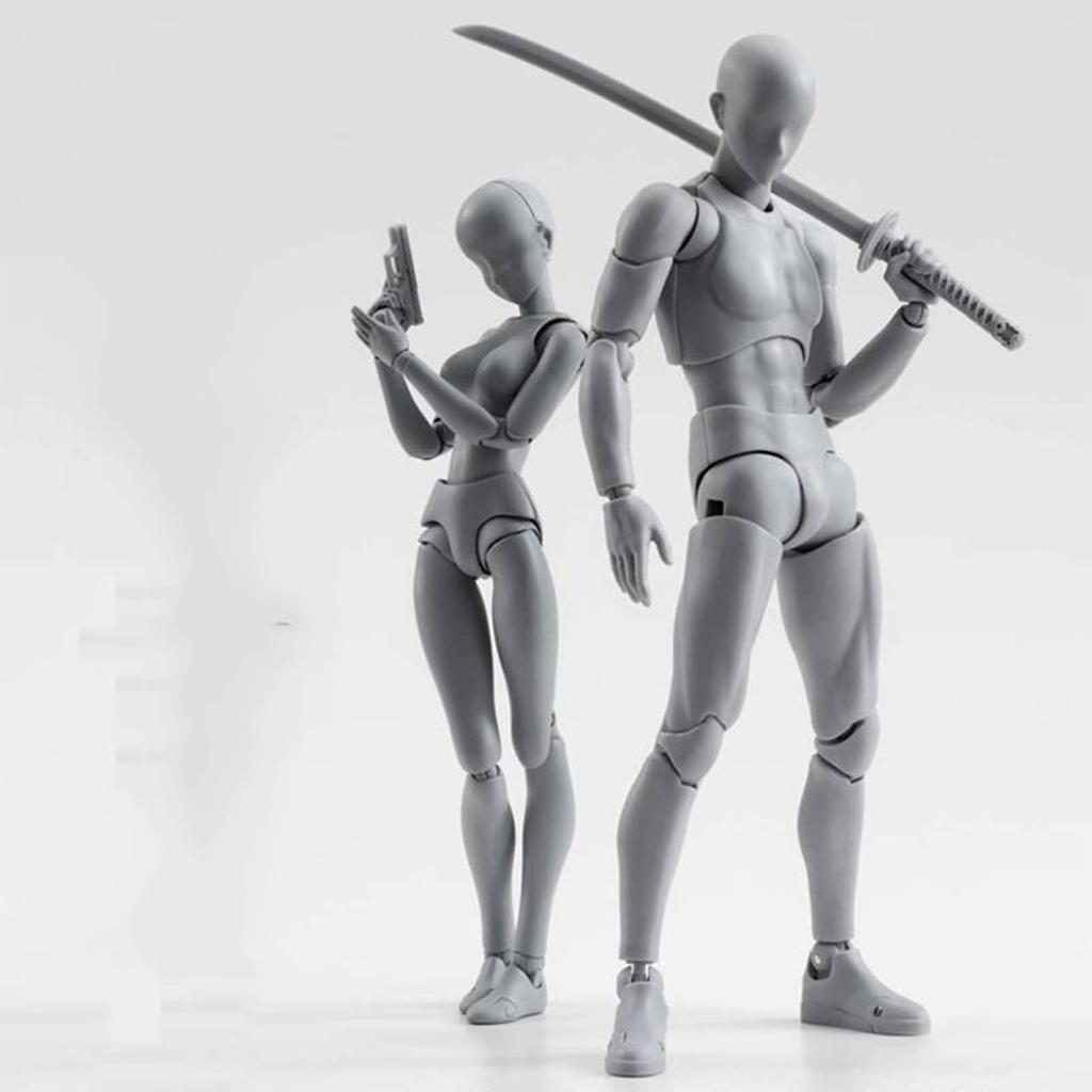 Male and female doll body with movable joints Drawing model Drawing doll body Manga Male and female model Drawing mannequin figure model Model drawing