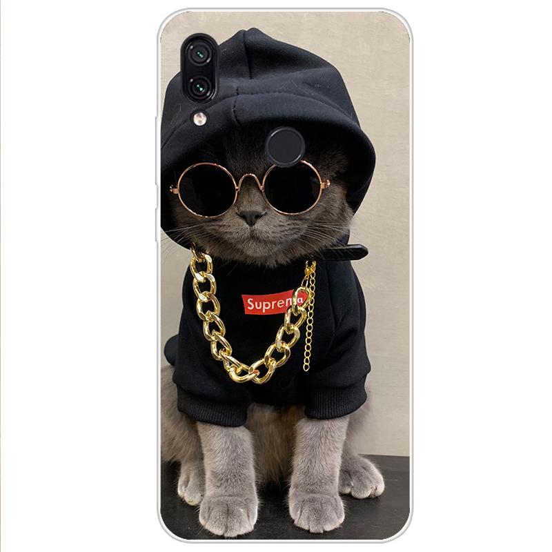 For Xiaomi Redmi Note 7 Case Flower Animal Cover Silicone Case For Redmi Note 7 Pro Note7 Bumper Shockproof Phone Case Coque