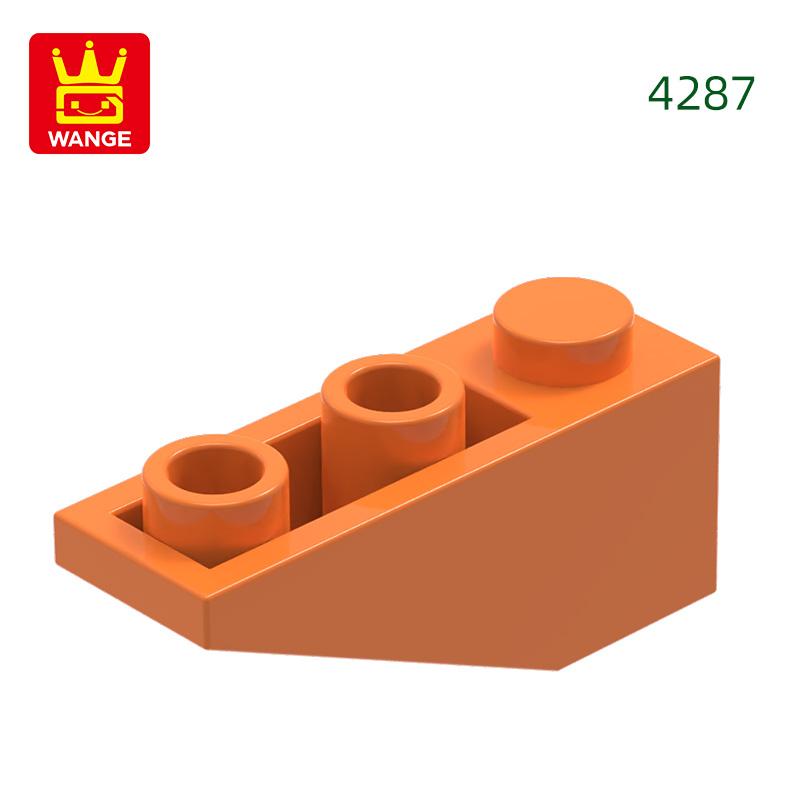 

Non-Toxic 96Pcs/Lot 4287 1X3 Sloping Reverse Builing Block Moc Accessories Compatible With Slanted Brick Diy Children S Toy Gift Box about 96pcs