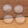6mm 8mm 10mm 12mm 14mm 16mm 18mm 20mm 25mm 30mm 35mm Runde Flache Rückseite Klares Glas Cabochon, Hohe Qualität, Großhandel Aktion
