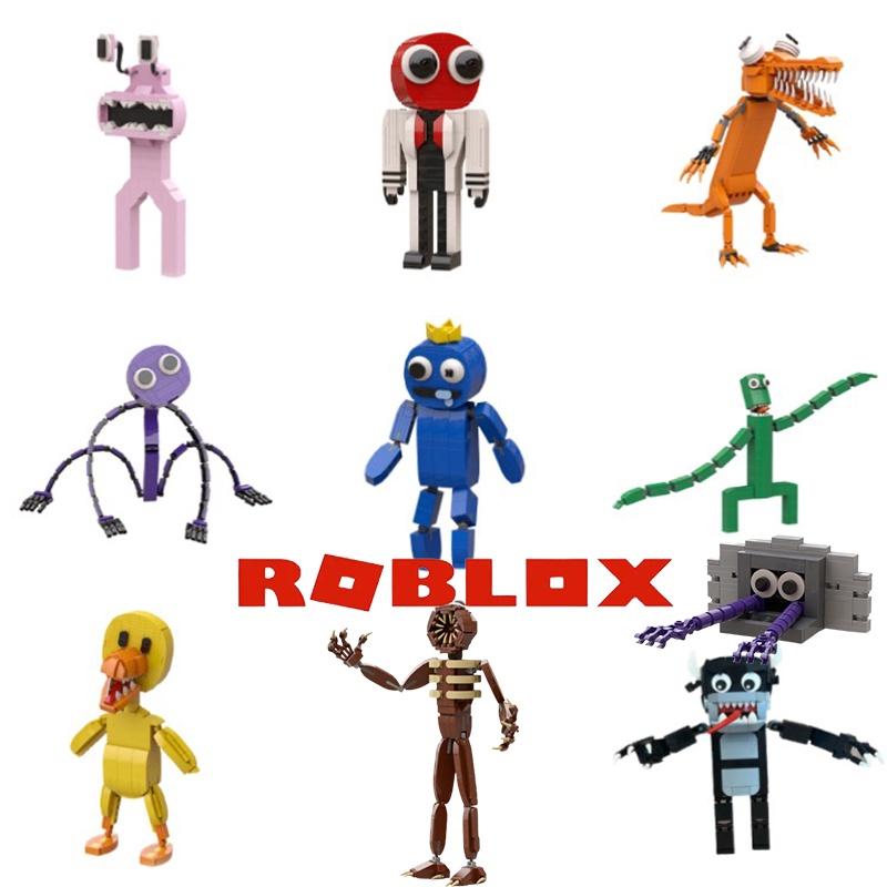 Roblox Rainbow Friends Blaue Bausteine Modell Hochwertige Diy Actionfigur