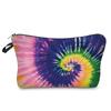 Tie Dumplings Dyed Makeup Bag Multifunctional Pillow Bag Rainbow Pouch Makeup