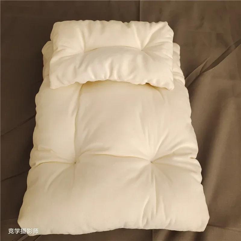 

Аксессуары для фото новорожденных - Ретро плетеное кресло-корзина, кровать для позирования и фон, реквизит, идеально подходящий для фотосессии девочки и мальчика