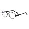 Myopia Glasse for Women Oval Metal Frame Nearsighted Eyewear Finished Diopter -1.5 -2.0 -2.5 -3.0 To -4.0