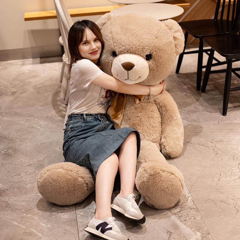High Quality Giant American Bear Plush Doll Soft Stuffed Animal Bear Plush Toys Girls Valentine Lover Birthday Gift