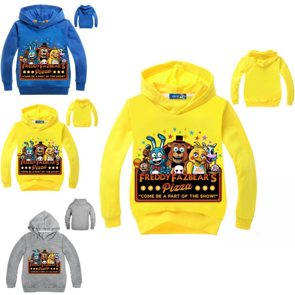 Felpa Anime Five Nights At Freddys Felpe Bambini Nuovo Set Abbigliamento Testa
