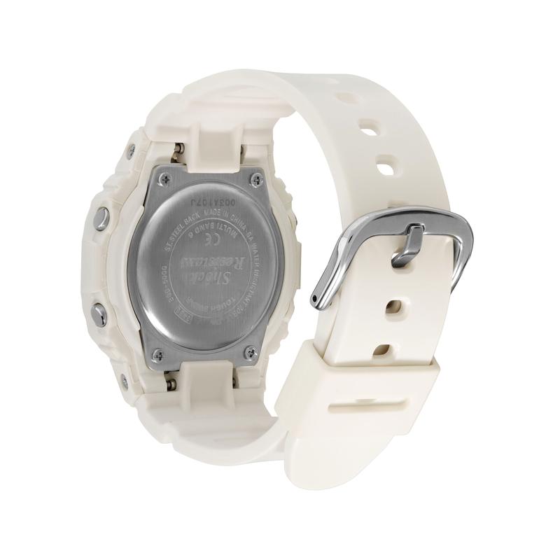 Casio BABY-G Series Cherry Blossom Season Macaron Color Radio Shockproof Solar Quartz Movement Resin Strap Japanese and Korean Watch BGD-5000-7DPRD