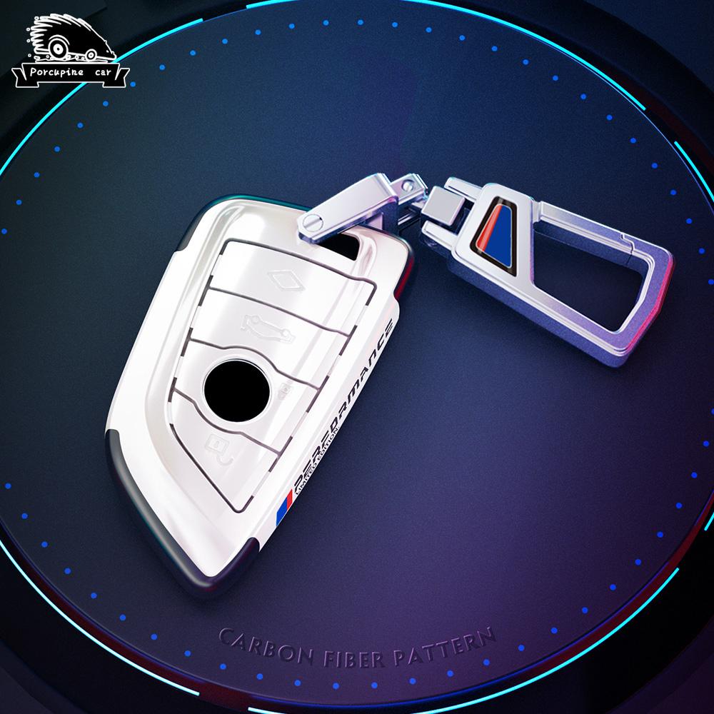 QRNV5 ABS baking paint Car Remote Key Case Cover Shell For BMW X1 X3 X5 X6 1 3 5Series F45 F46 G20 G30 G32 G11 G12 F48 G01 F15 F85 F16