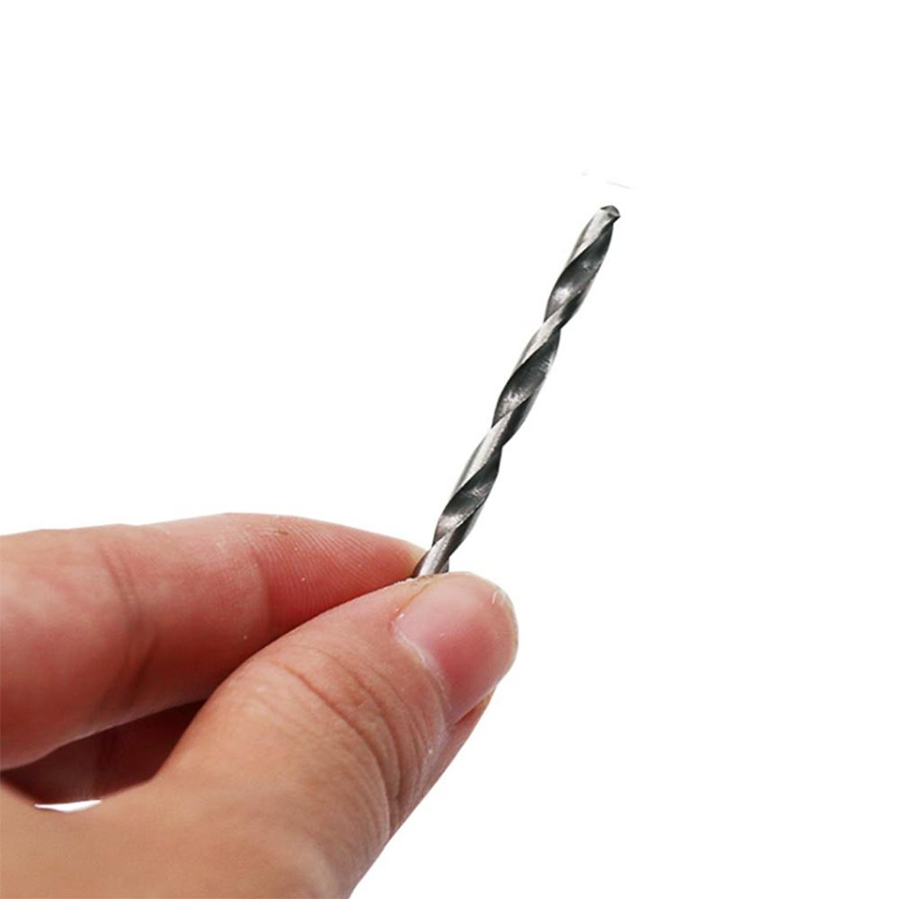 50pc Titanium Plated Twist Drill Set 1-3mm Small Drill Bit Electric Drill Drilling Set DIY Woodworking Drilling and Opening Tool