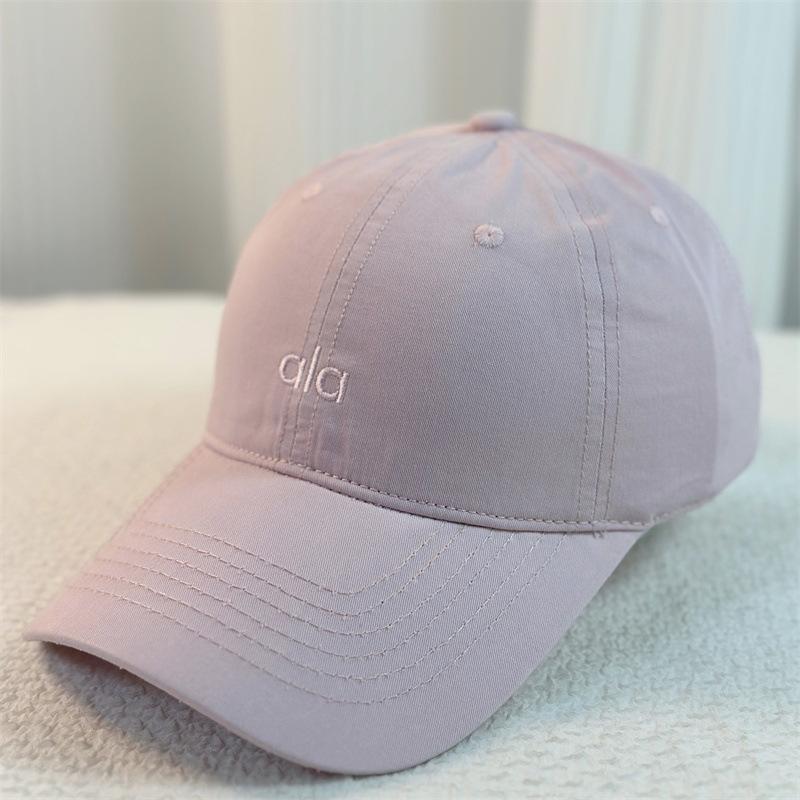 Deepen And Widen The Face Small Baseball Cap Versatile Face Small High Quality Letter Baseball Cap Women S Summer Cap 54-58 adjustable розовый