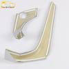 Kuga Center Console Electroplated Trim: Fits 17 Models, Dashboard Decorative Trim Strip for Car.