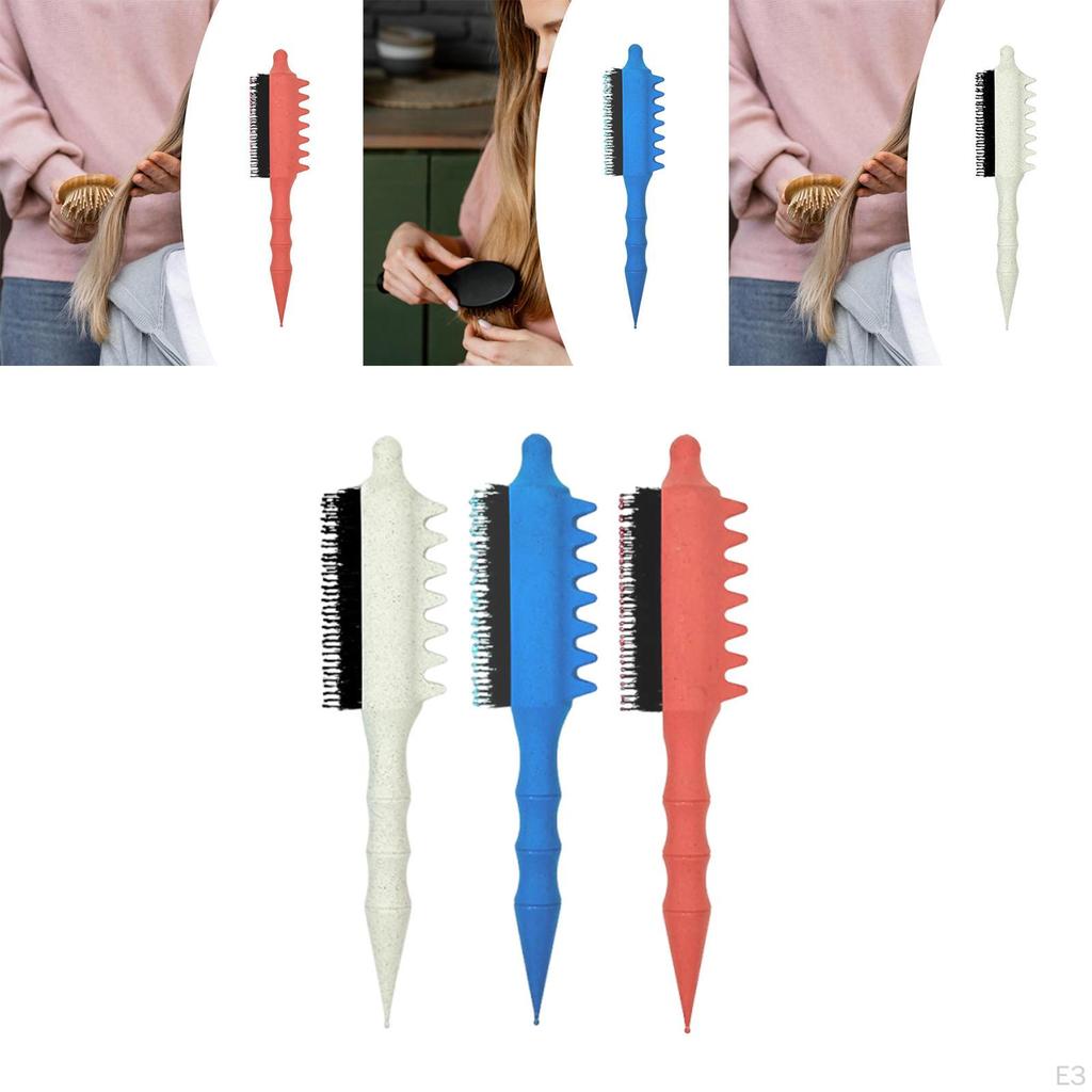 Teasing Brush Hair Comb Sturdy Professional Easy to Use Portable Styling Tool for Edge
