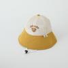 Breathable Baby Bear Bucket Cap Summer Outdoor Sun Hat New Children Fisherman Cap  1-6 Years