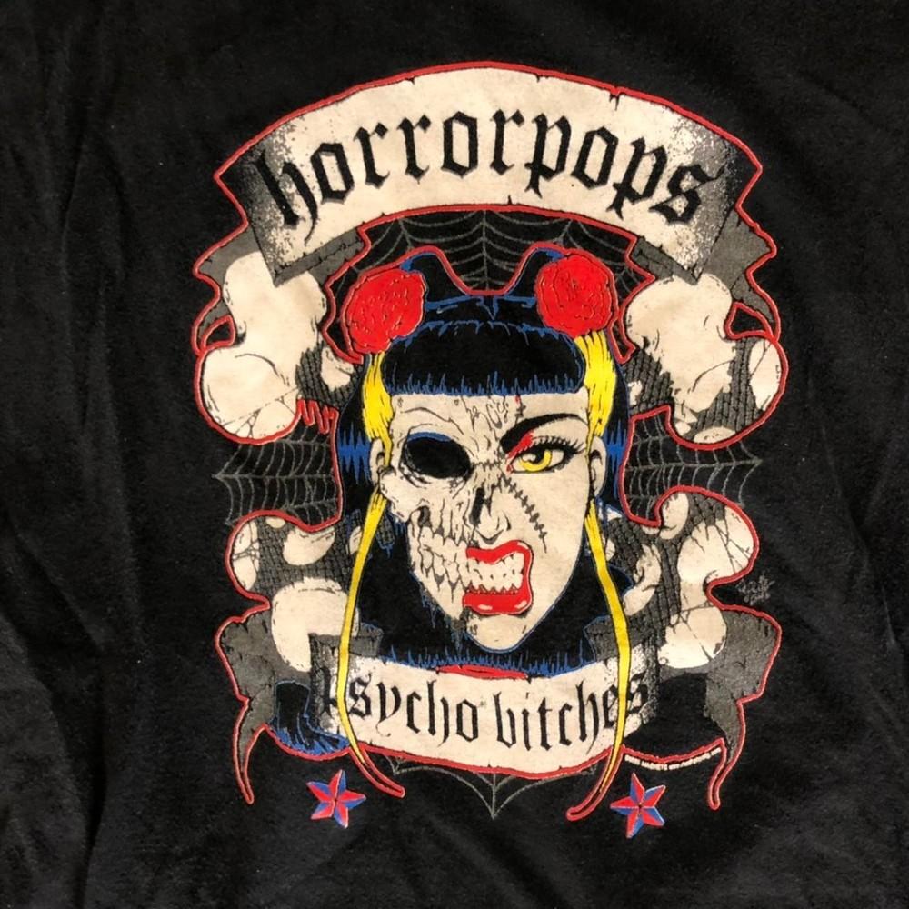 

HorrorPops Band Psycho BitTches Shirt Black Cotton Unisex S-5XL 2X0207 Unisex T-Shirt S