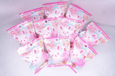 Set mit 10 Badebomben mit Charakter-Maskottchen, Badezusätzen, Spielzeug-Badebomben für Kinder, Hasenform