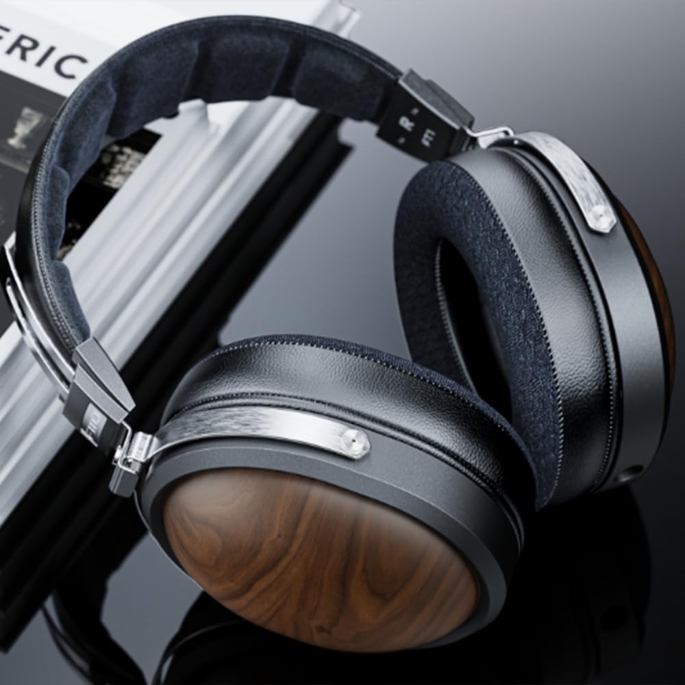 FIIO FT1 FIO-FT1-B [Ships from an Authorized Japanese Retailer, Includes Serial Number] Closed-back Headphones with 60mm Large Dynamic Drivers