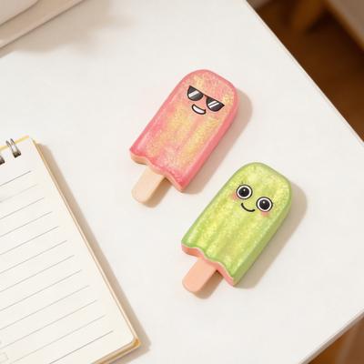 Realistic Ice Lolly Popsicle Squishy, Slow Rebound Food Model for Holiday Gifts and Play