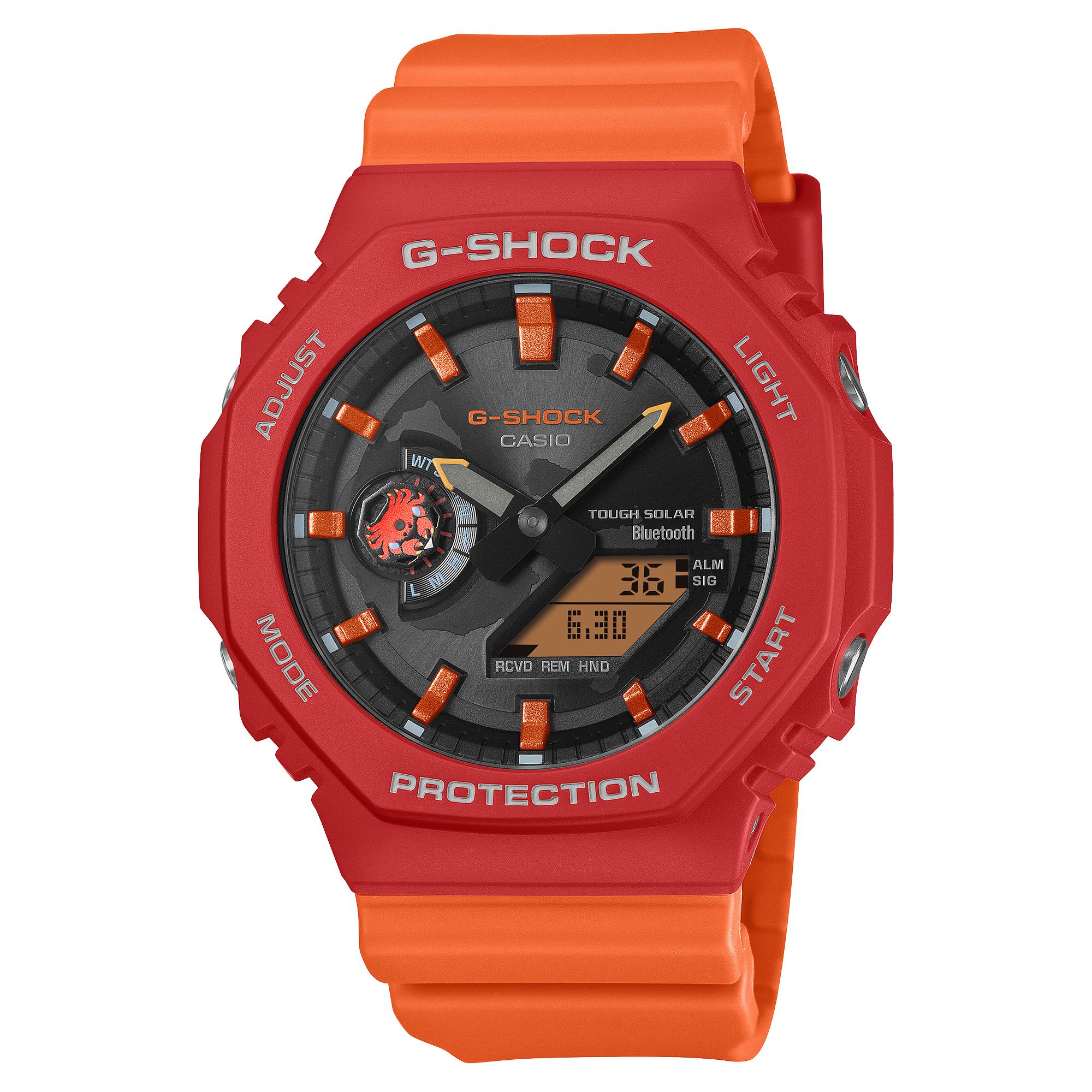 Casio G-SHOCK Men s Resin 200M Water Resistant Shock Resistant Quartz Watch GA-B2100DF-4A