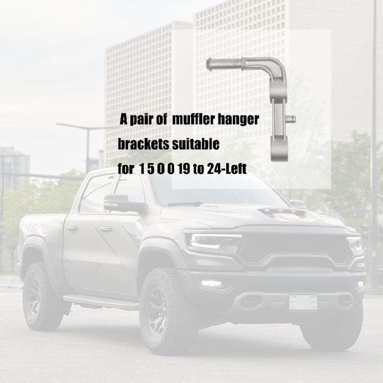 Truck Accessories for 1500 2019-2024 Driver Side Exhaust Muffler Bracket Assembly 68275662AB Replacement Part