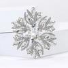 Women Glass Brooch Rhinestone Shining Boutique Decoration Badges Pins
