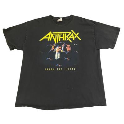 Vintage Anthrax Among The Living Band Unisex T-Shirt