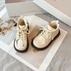 New Girl Winter Boots Solid Color Glossy Children's Snow Boot Causal Versatile Warm Kids Fashion Ankle Cotton Boots Side Zipper
