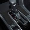 For Honda Civic 10th 2016- Red Suede Automatic Gear Shift Surround Panel Trim Cover Car Interior Modification Accessories